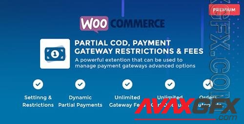 Codecanyon - Partial COD - Payment Gateway Restrictions & Fees/41741012