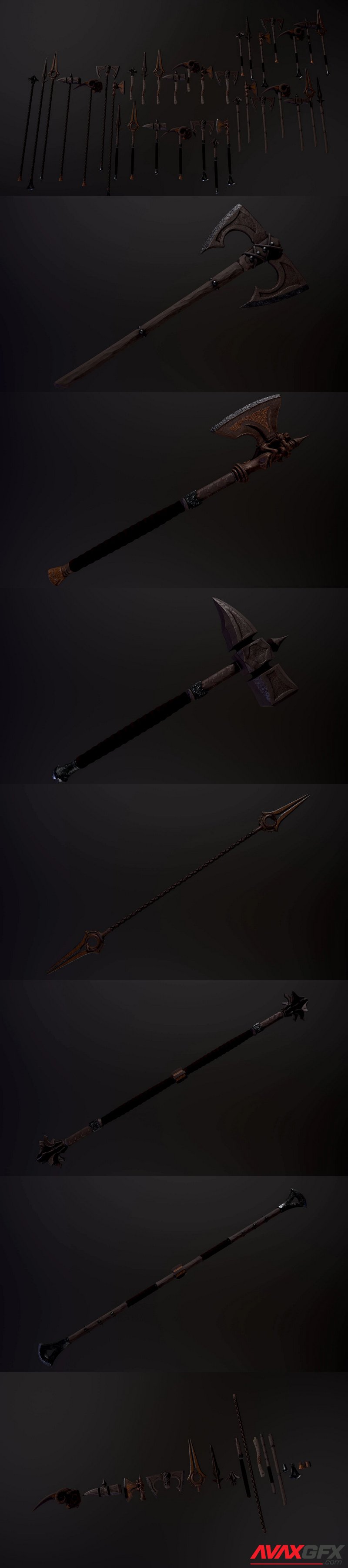 Modular Fantasy Weapon Pack