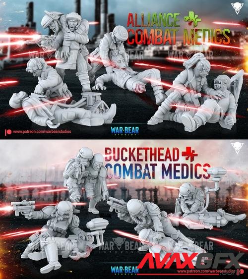 Alliance Combat Medics and Buckethead Combat Medics – 3D Print