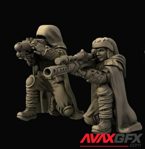 Twilerian desert sniper team – 3D Print