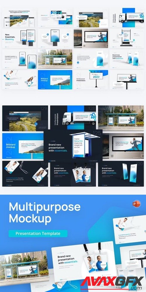 Multipurpose Mockup PowerPoint Template