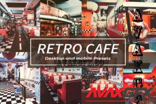 8 Retro Cafe Lightroom Presets