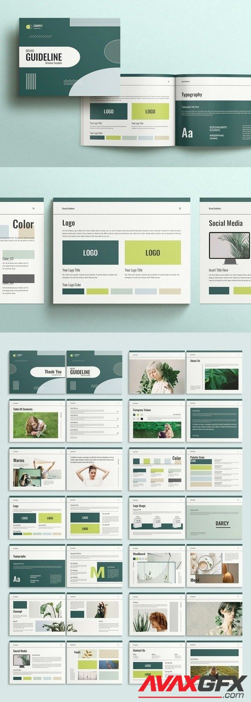 Adobestock - Brand Guidelines Template Landscape 539283696