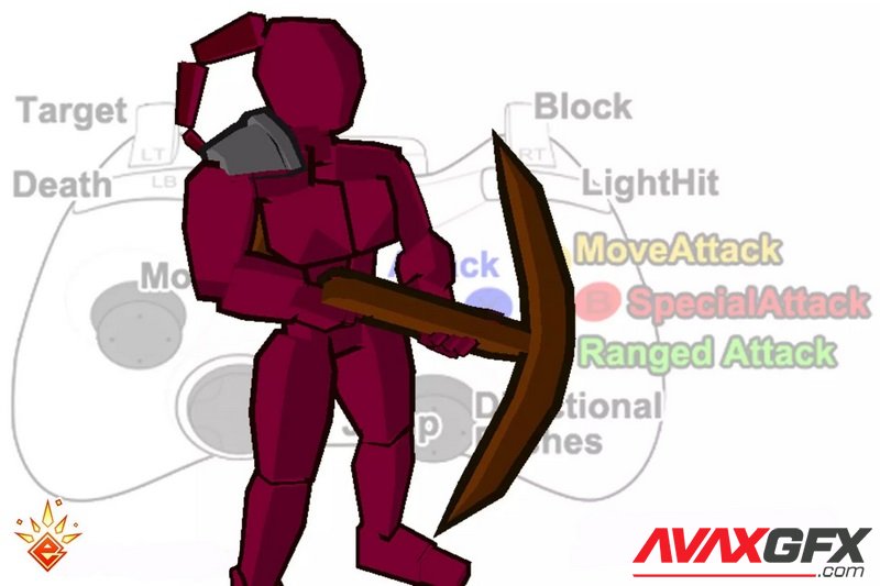 Crossbow Warrior Mecanim Animation Pack