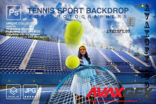 Tennis Backdrop, Sports Background - 10945244