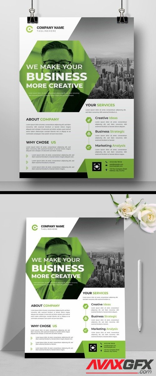 Adobestock - Corporate Event Poster Layout 509470040