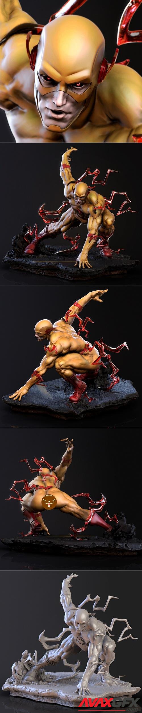 Reverse flash – 3D Print