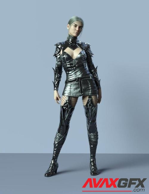 SPR Swordsman Fullbody Suit for Genesis 8.1 Females