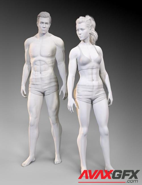 SY Hero Bodies for Genesis 9