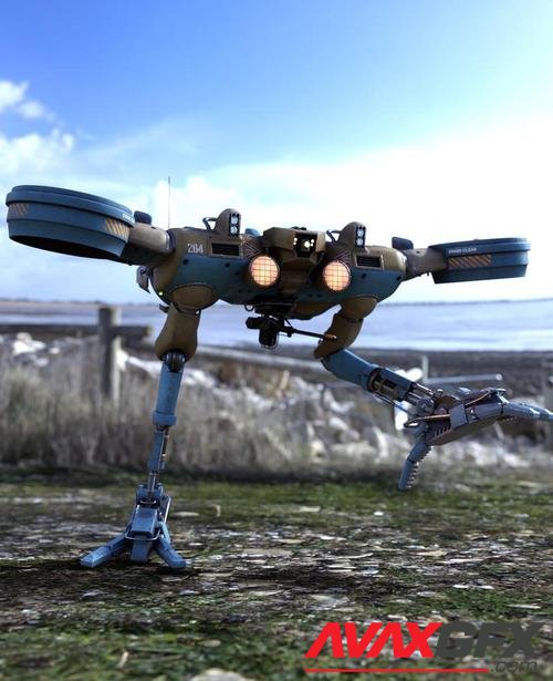 AER Scout Mecha "Harpy"