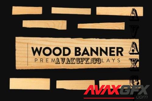 10 Wood Banner Overlay - 10950491