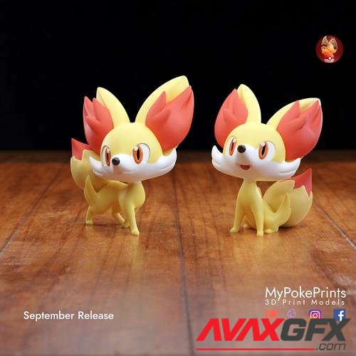 MyPokePrints - Fenekin – 3D Print