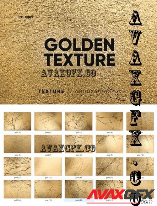 20 Golden Texture HQ