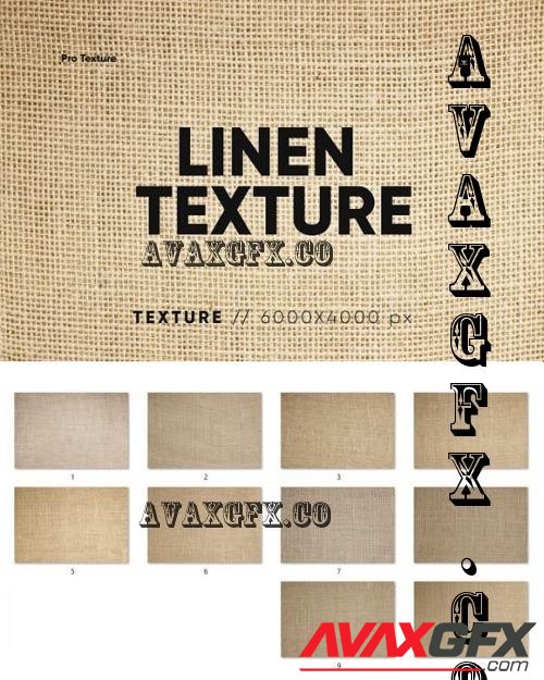 10 Linen Texture - 10951251