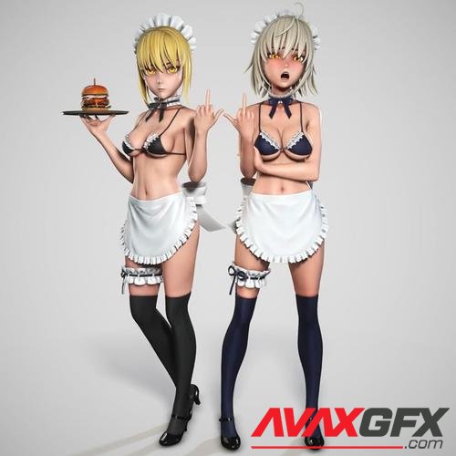 Fate Maids – 3D Print