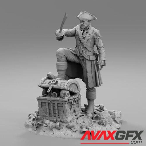 Pirate Diorama – 3D Print