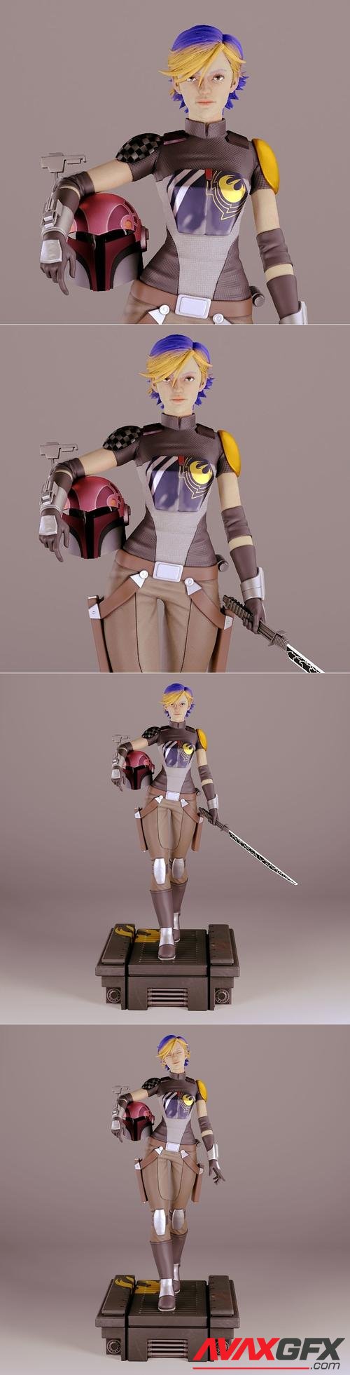 Sabine Wren - Star Wars – 3D Print