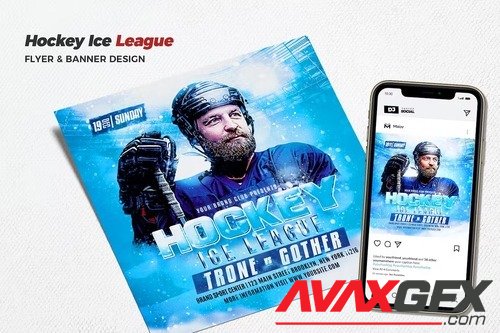 Hockey Ice League 87ANQA4