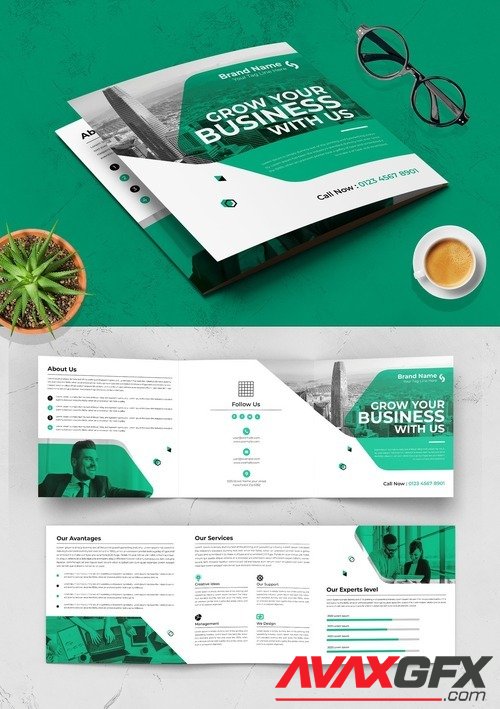 Adobestock - Brochure Design Layout 525675007