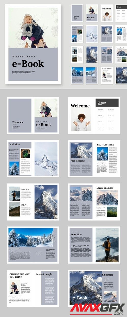 Adobestock - E Book Layout 516448597