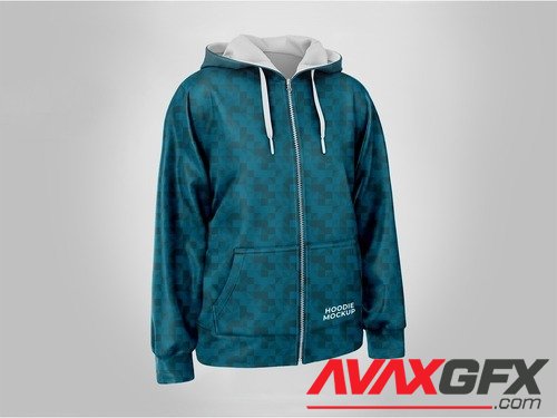 Adobestock - Hoodie Mockup Half Side View 508117267