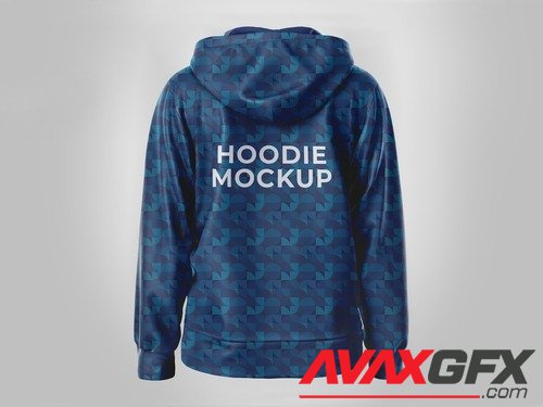 Adobestock - Hoodie Mockup Back View 508117255