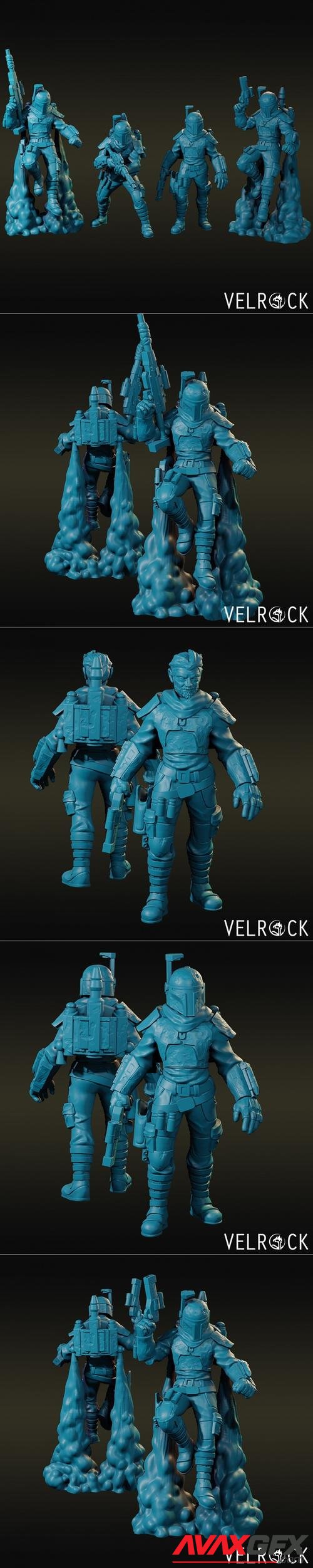 Velrock Art - Cobb Vanth from Star Wars the Mandalorian – 3D Print