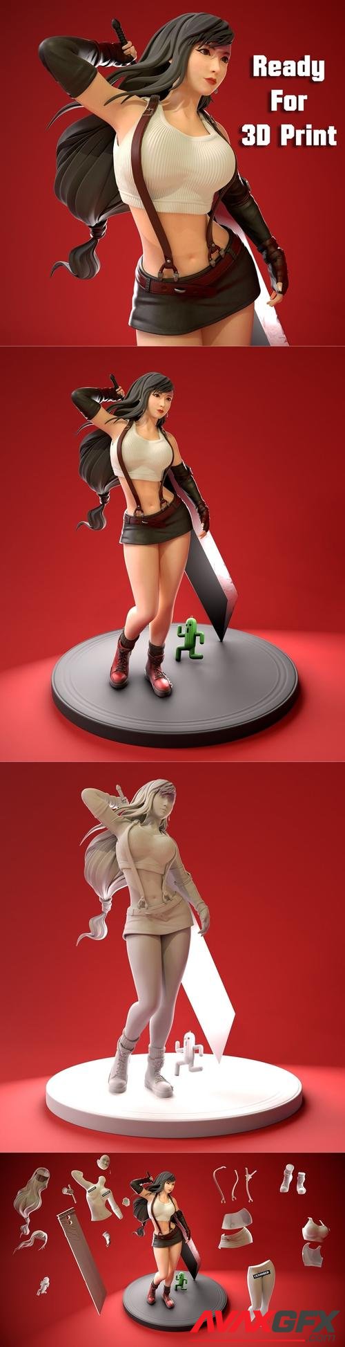 Tifa Lockhart – 3D Print