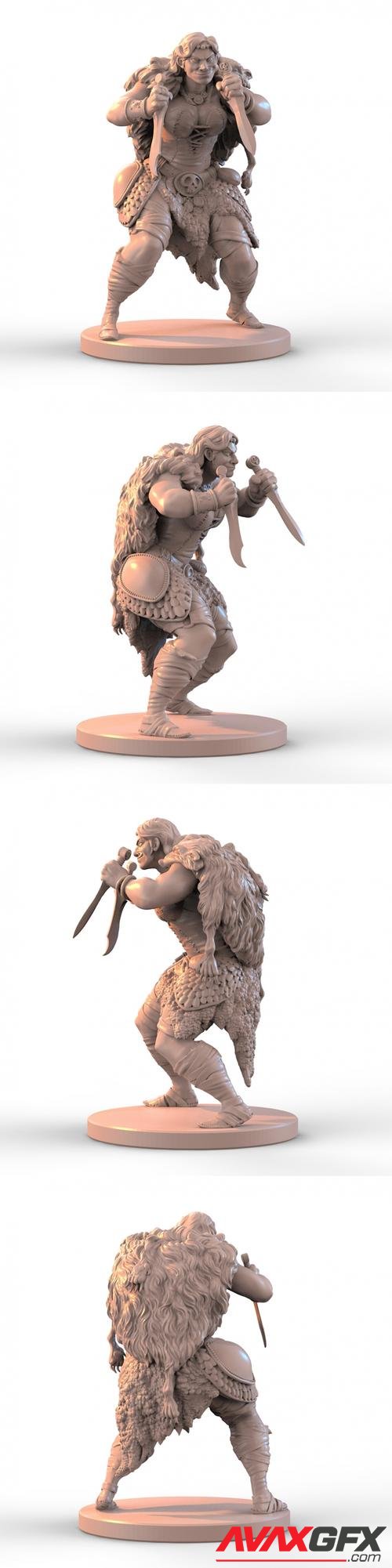 Alexei Konev - Robber Girl – 3D Print