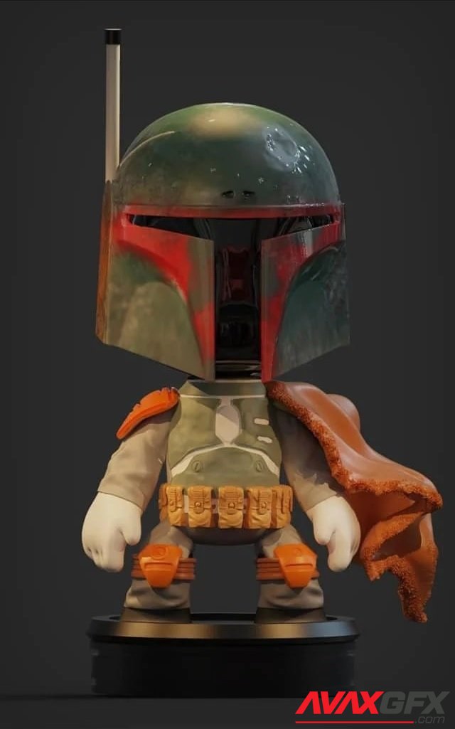 Little Big Planet - Boba Fett - 3D Print