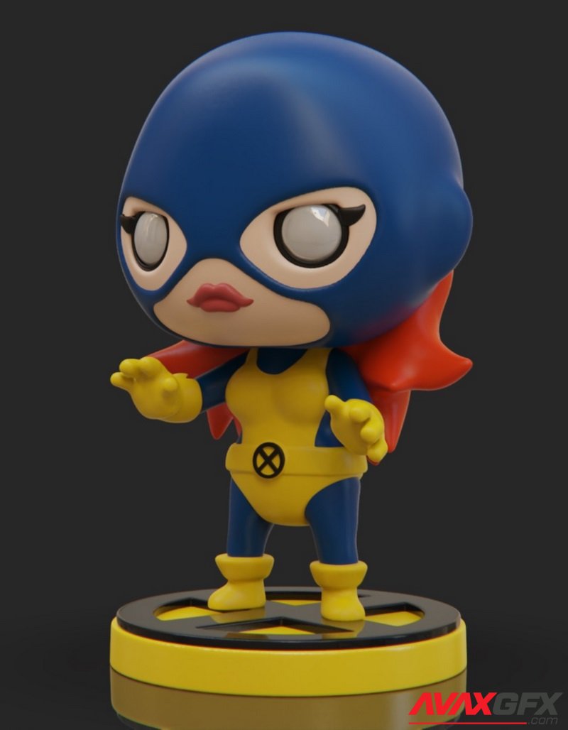 PlaKit The X-Men - Jean Grey - 3D Print