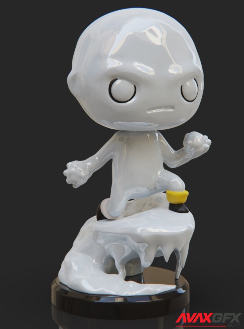 PlaKit The X-Men - Iceman - 3D Print