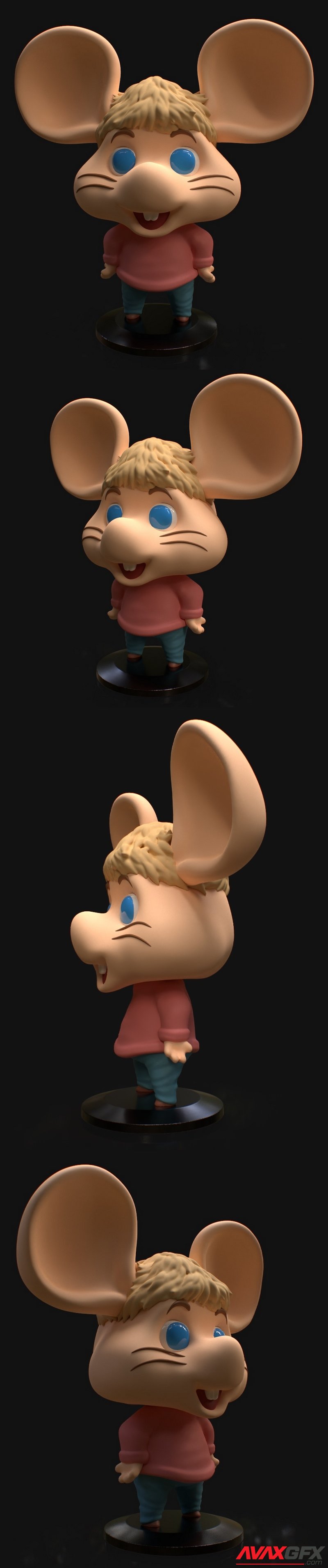 PlaKit Topo Gigio - 3D Print