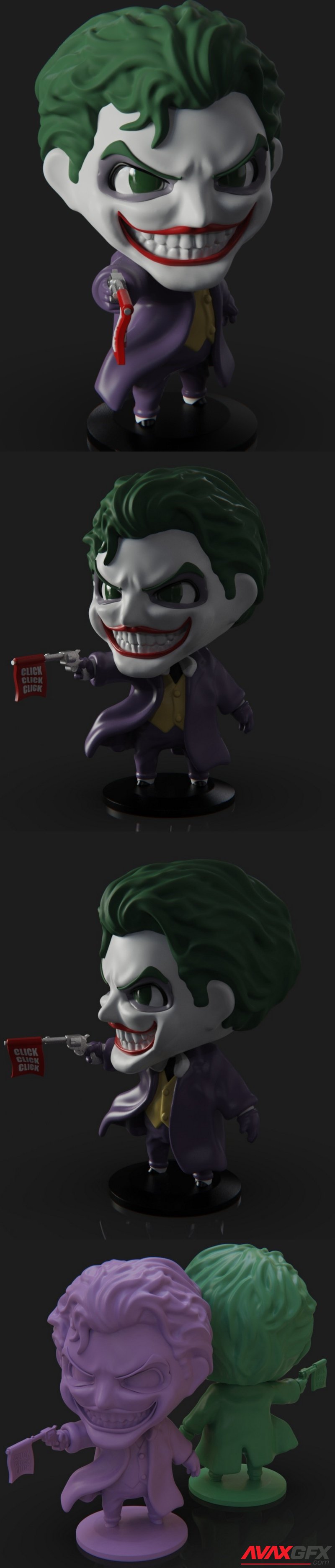 PlaKit Joker - 3D Print