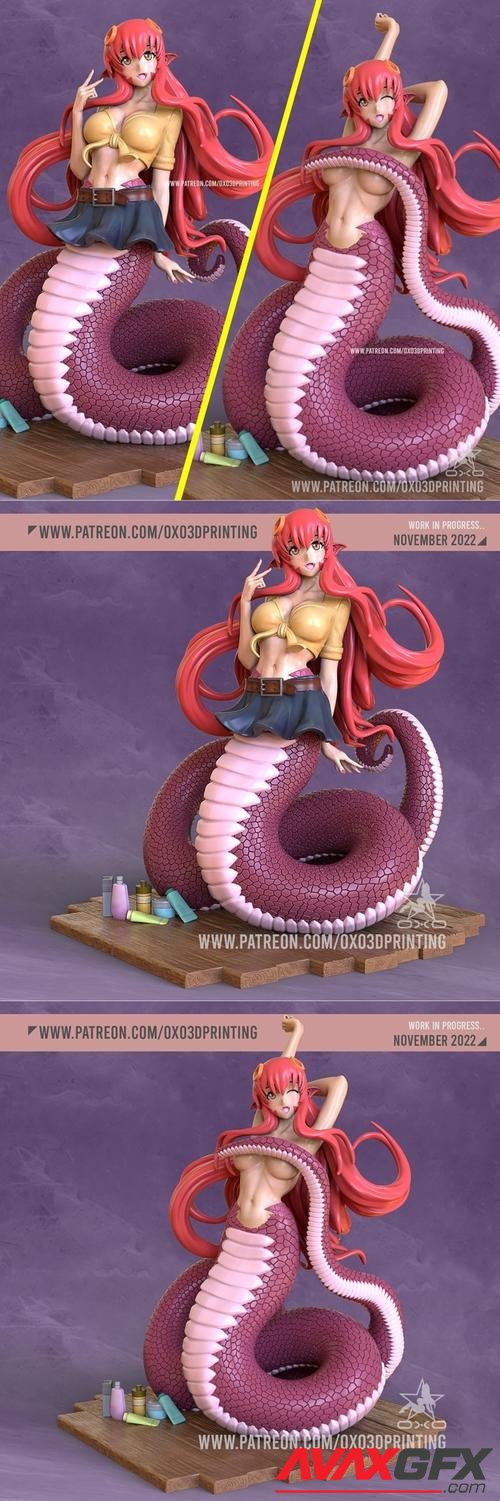 Miia - Monster Musume – 3D Print