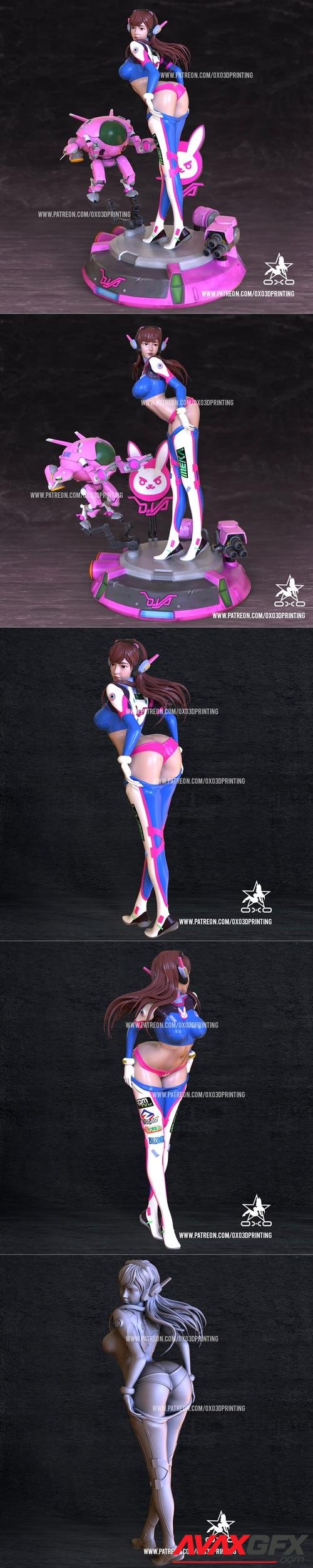 D.Va - Overwatch – 3D Print