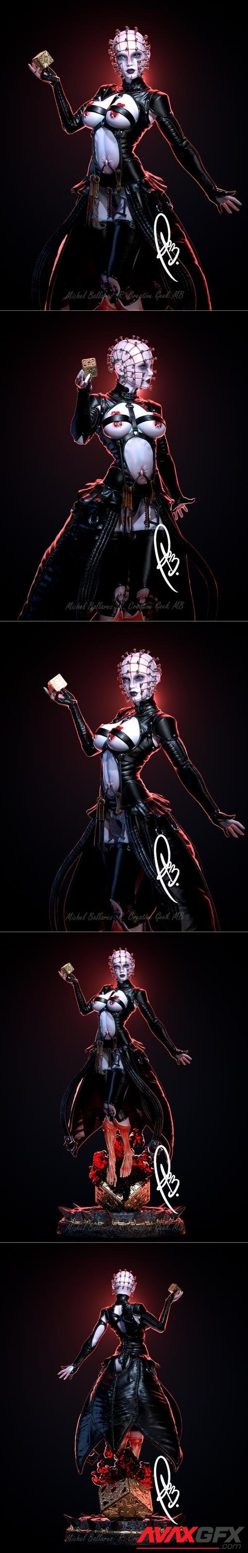 Hellraiser - Female Pinhead by Creative Geek MB – 3D Print