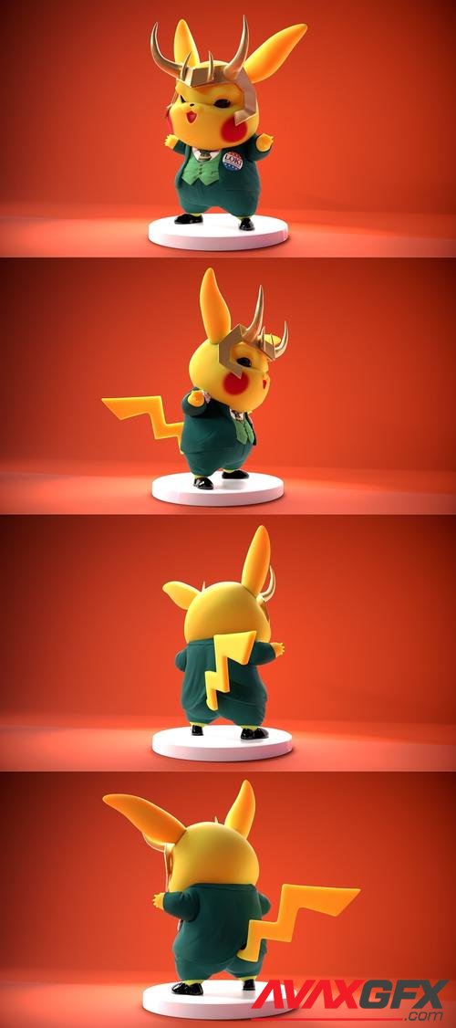 Pika Loki – 3D Print