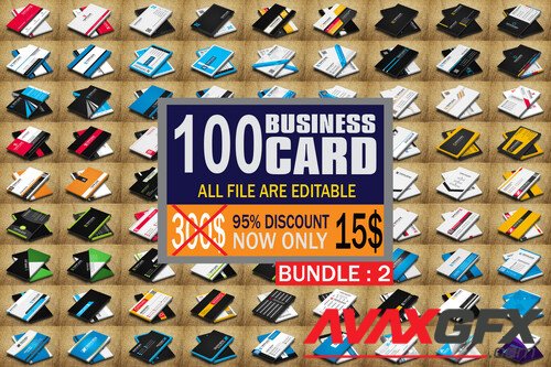 Business Card Design Bundle PSD