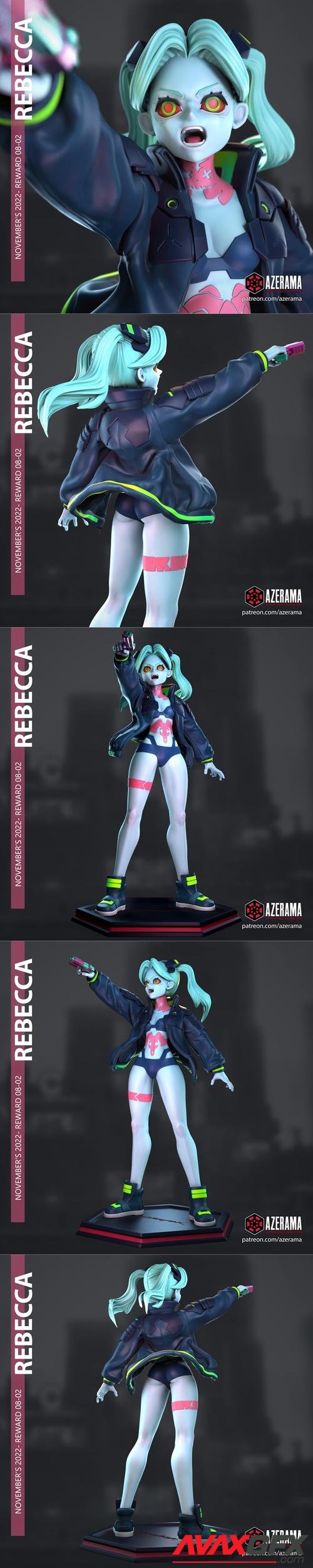 Rebecca - Azerama – 3D Print