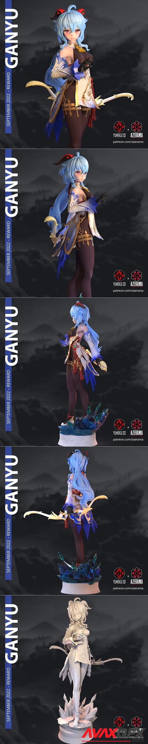 Ganyu Standard - Azerama – 3D Print