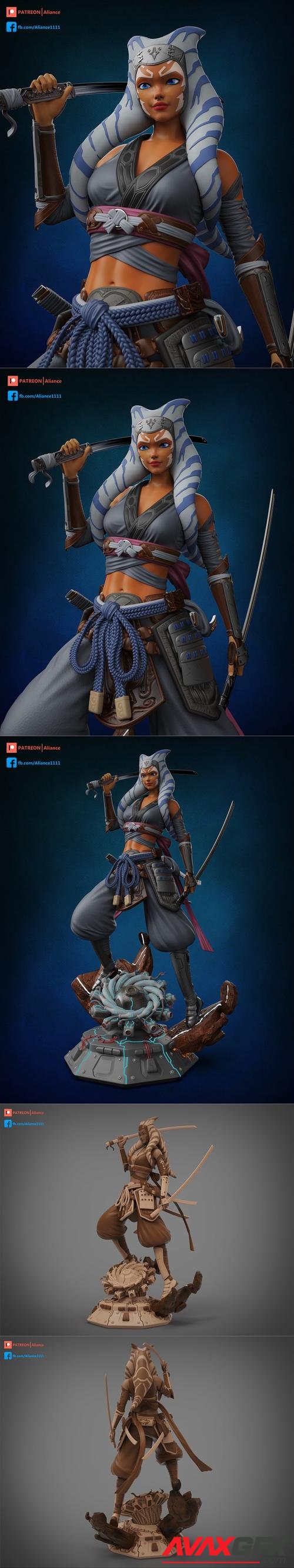 Ahsoka Tano (Samurai Concept) – 3D Print