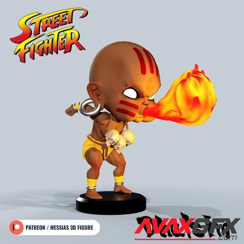 Dhalsim – 3D Print