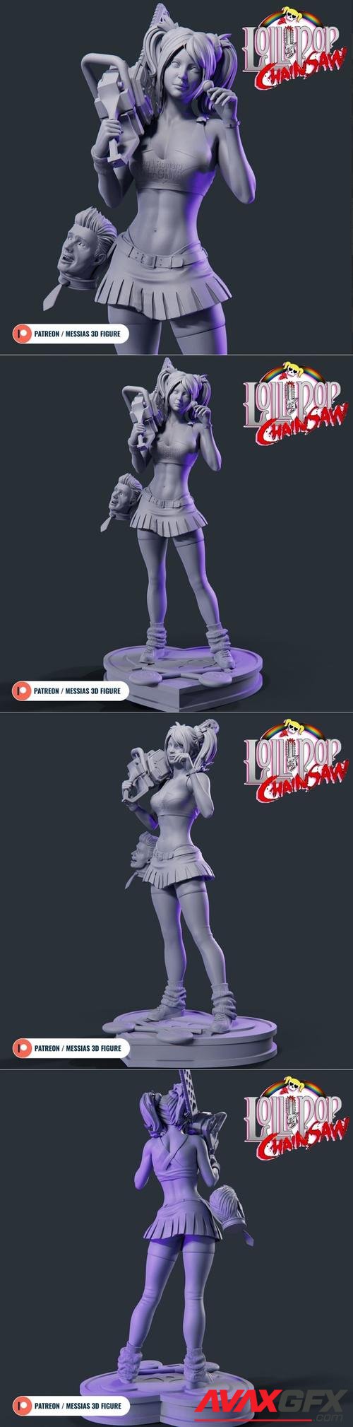 Lollipop Chainsaw – 3D Print