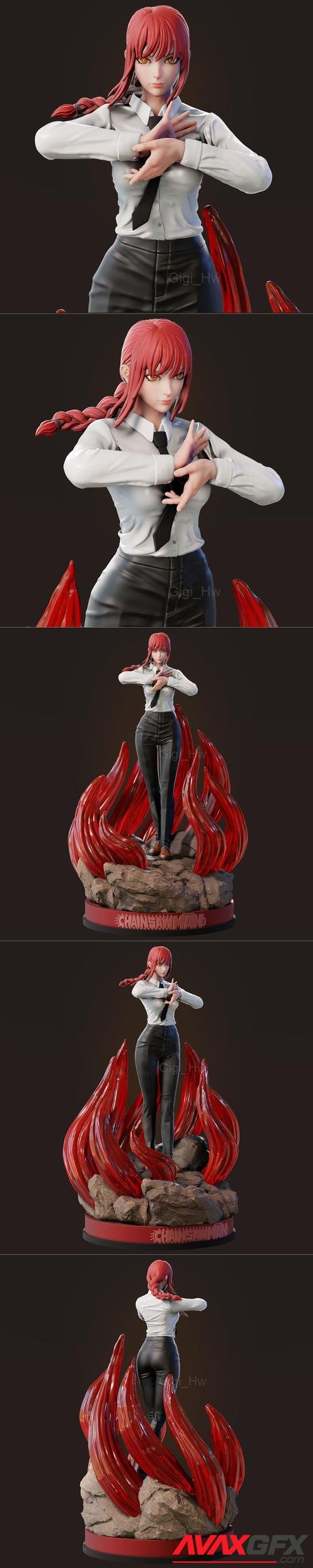 Makima from Chainsaw Man – 3D Print