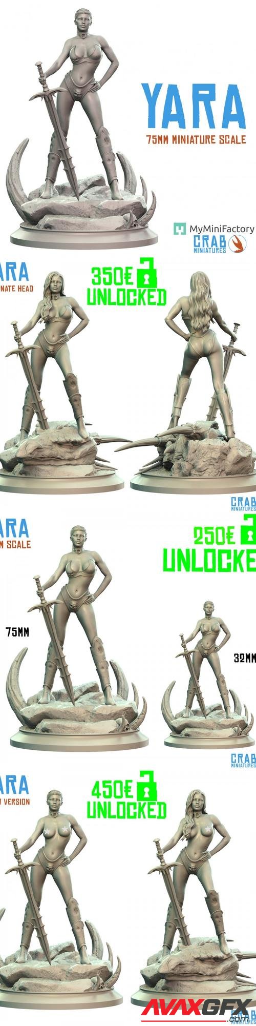 Yara – 3D Print