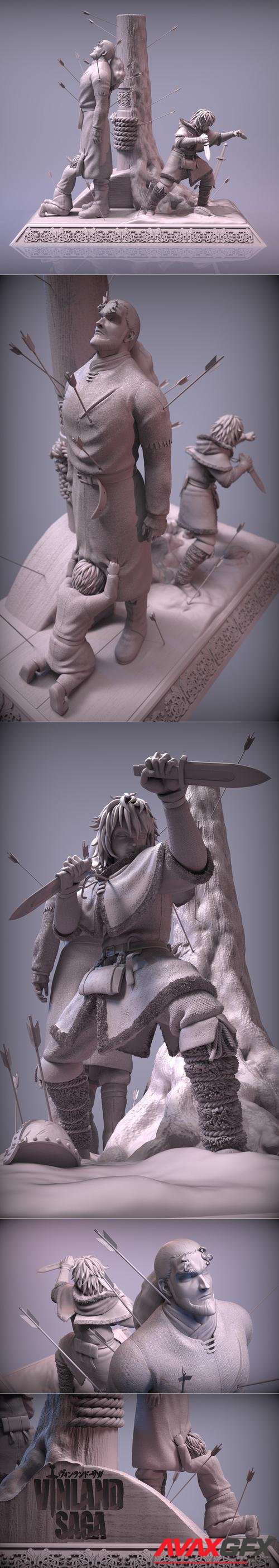 Death of Thors Viland saga fan art – 3D Print