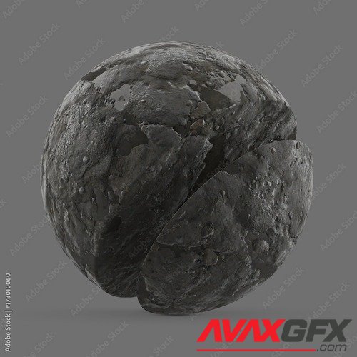 Adobestock - Drying rock and soil at low tide 178010060