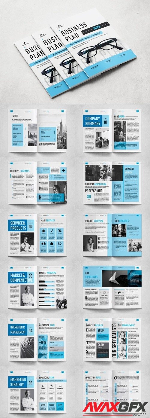 Adobestock - Business Plan Layout 514229565