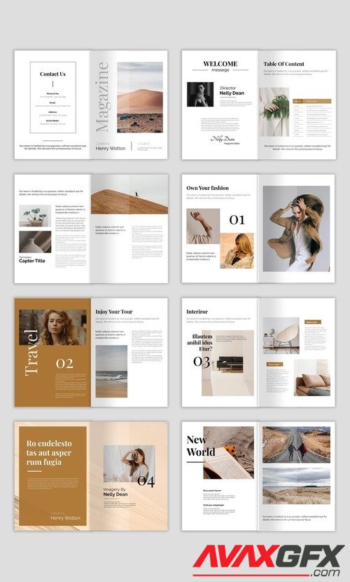 Adobestock - Magazine Layout 513824451